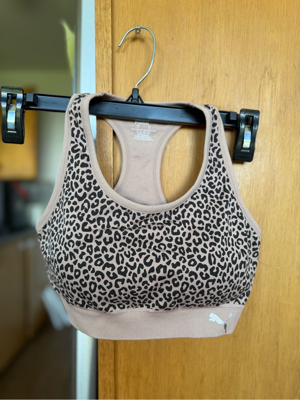 Puma Mauve Racerback Sports Bra